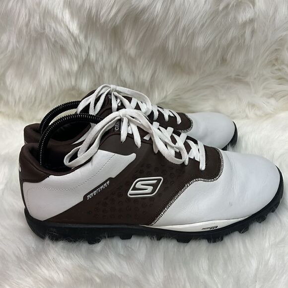 Sketchers go golf Storie spike-less leather shoes Size 9 - Picture 8 of 12